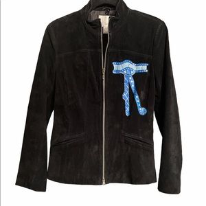 Spiegel Black Custom Design Leather Jacket